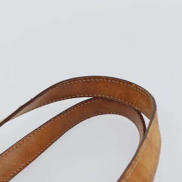 CELINE Macadam Canvas Tote Bag Pvc Beige Gold - Picture 8 of 13